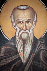 Bysantinsk freskomaleri fra 1400-tallet av Unbekannt Unbekannt